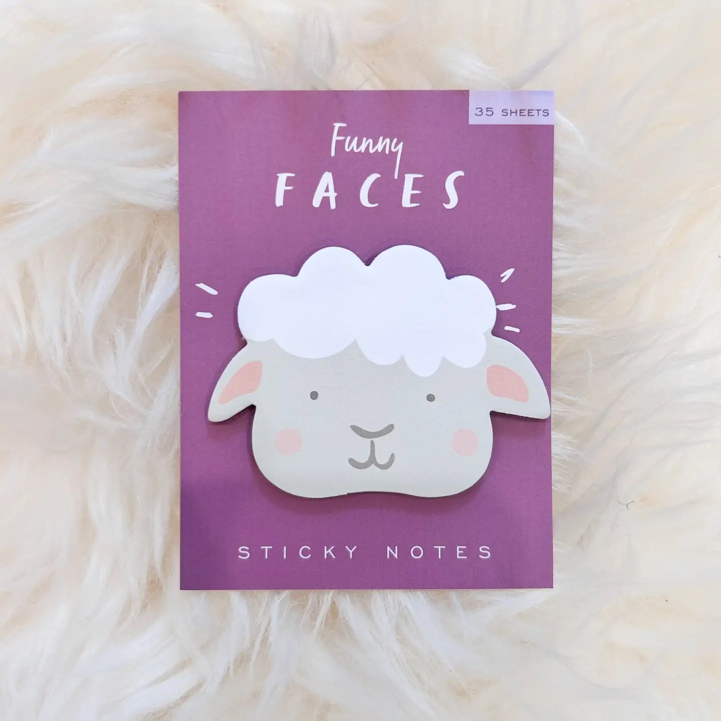 Sticky Notes - Funny Faces Sheep