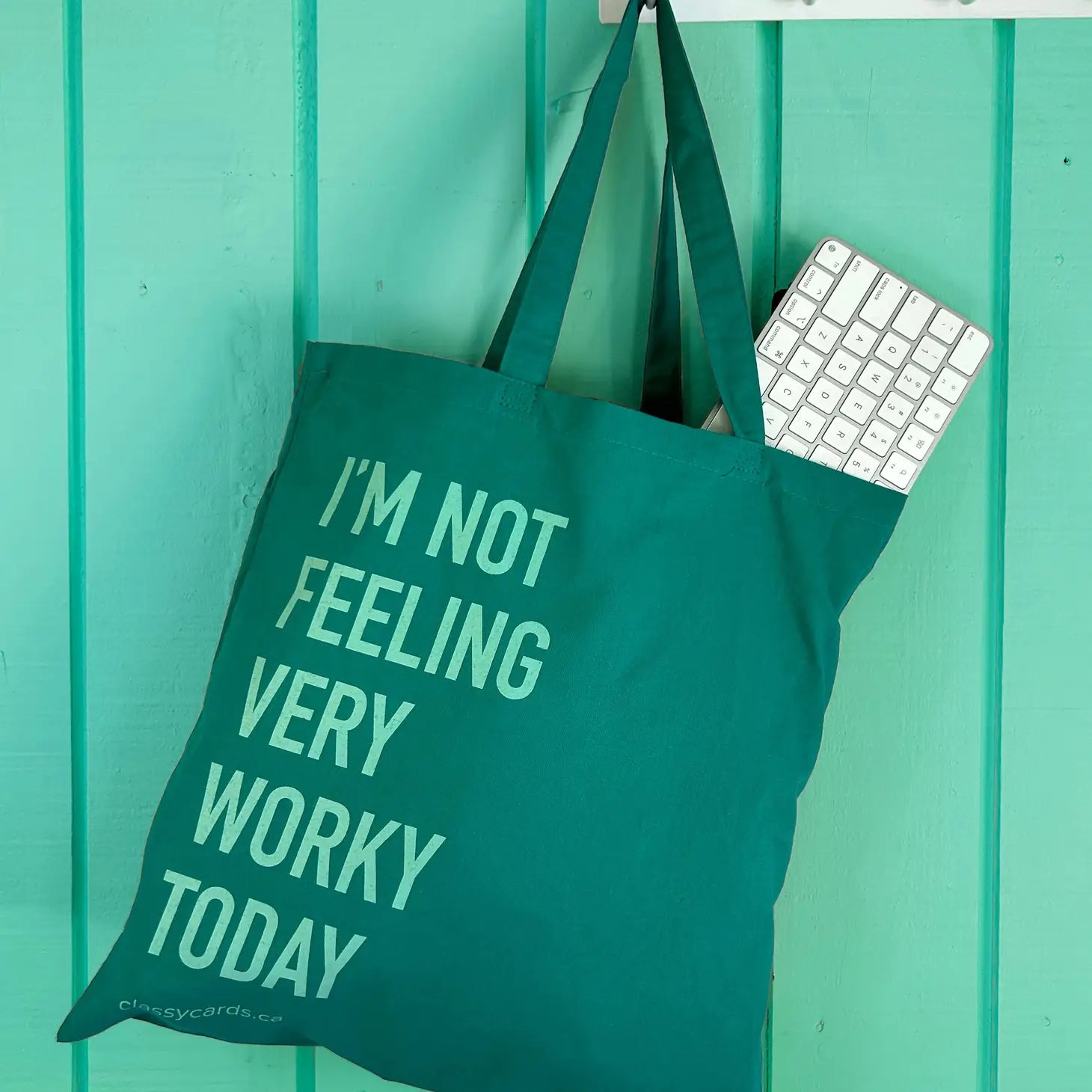 Classy Cards Tote - Not Feeling Worky