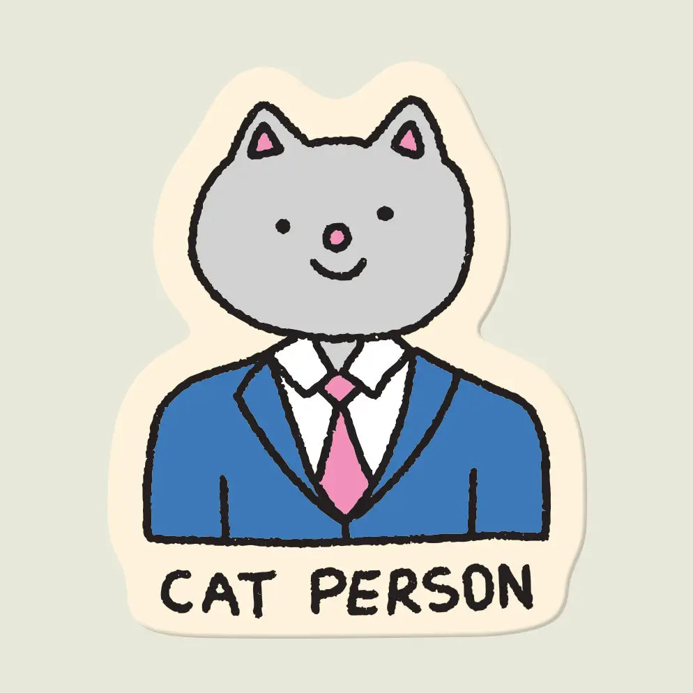 Sticker - Cat Person