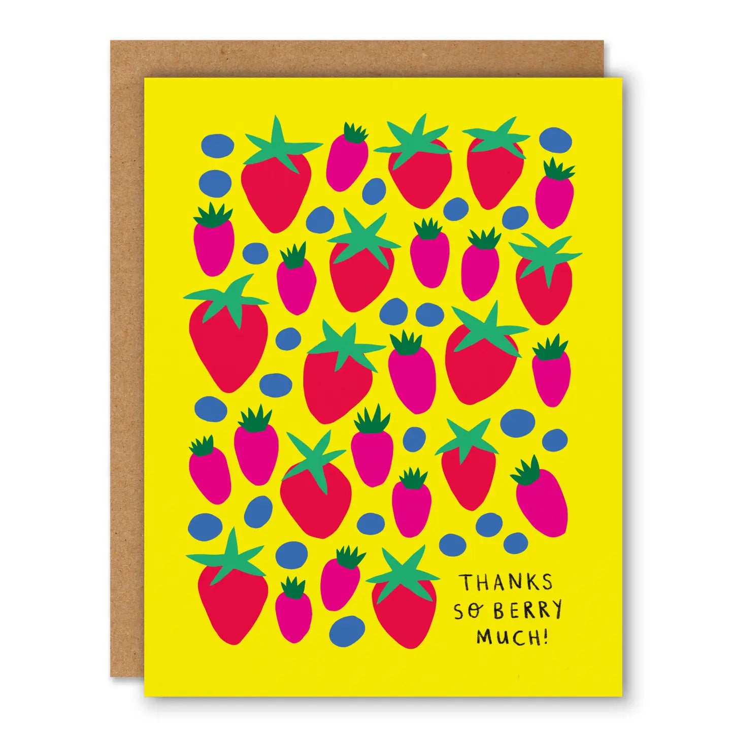 Badger & Burke Greeting Card - Berry Thank You