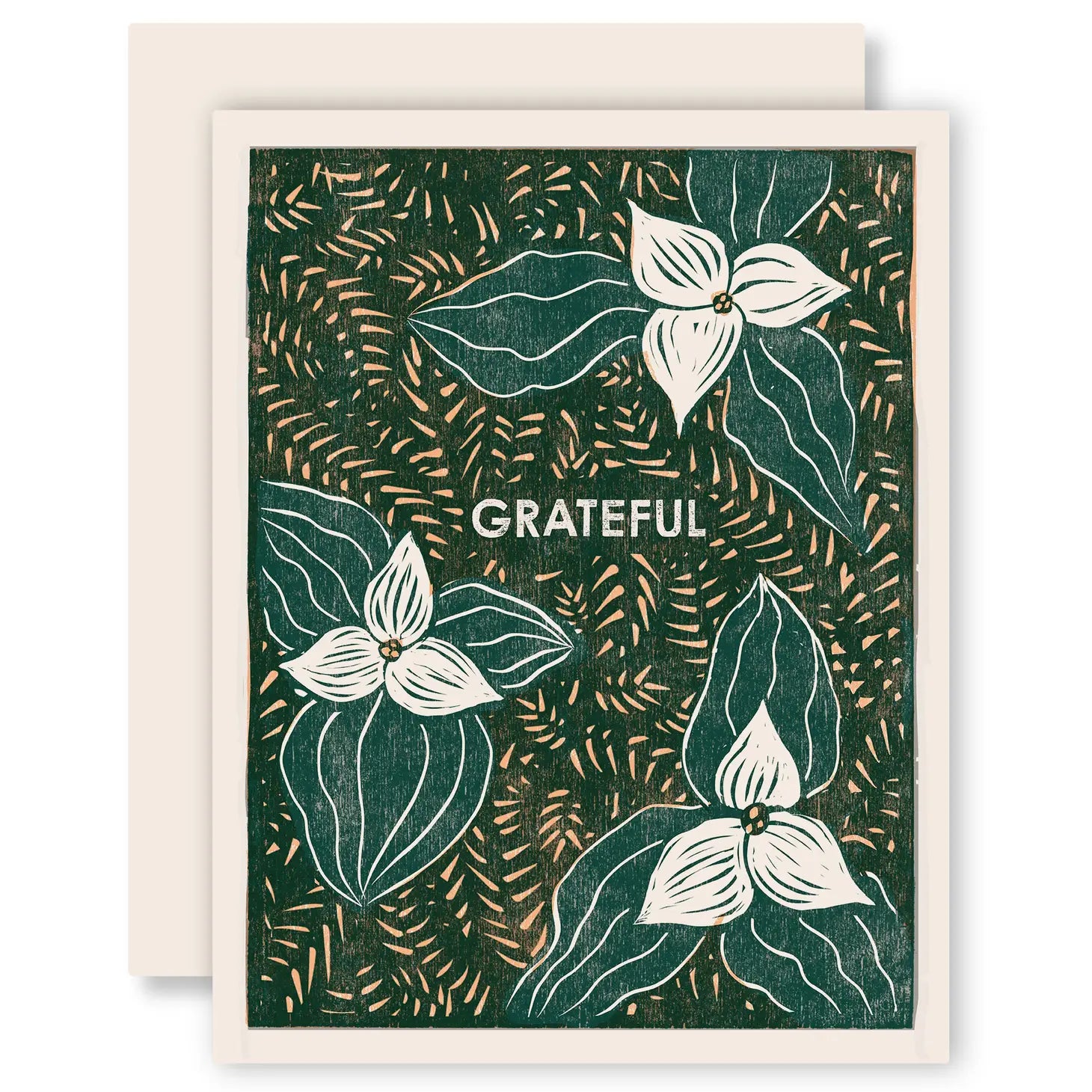 Heartell Press Boxed Notes - Grateful Trillium