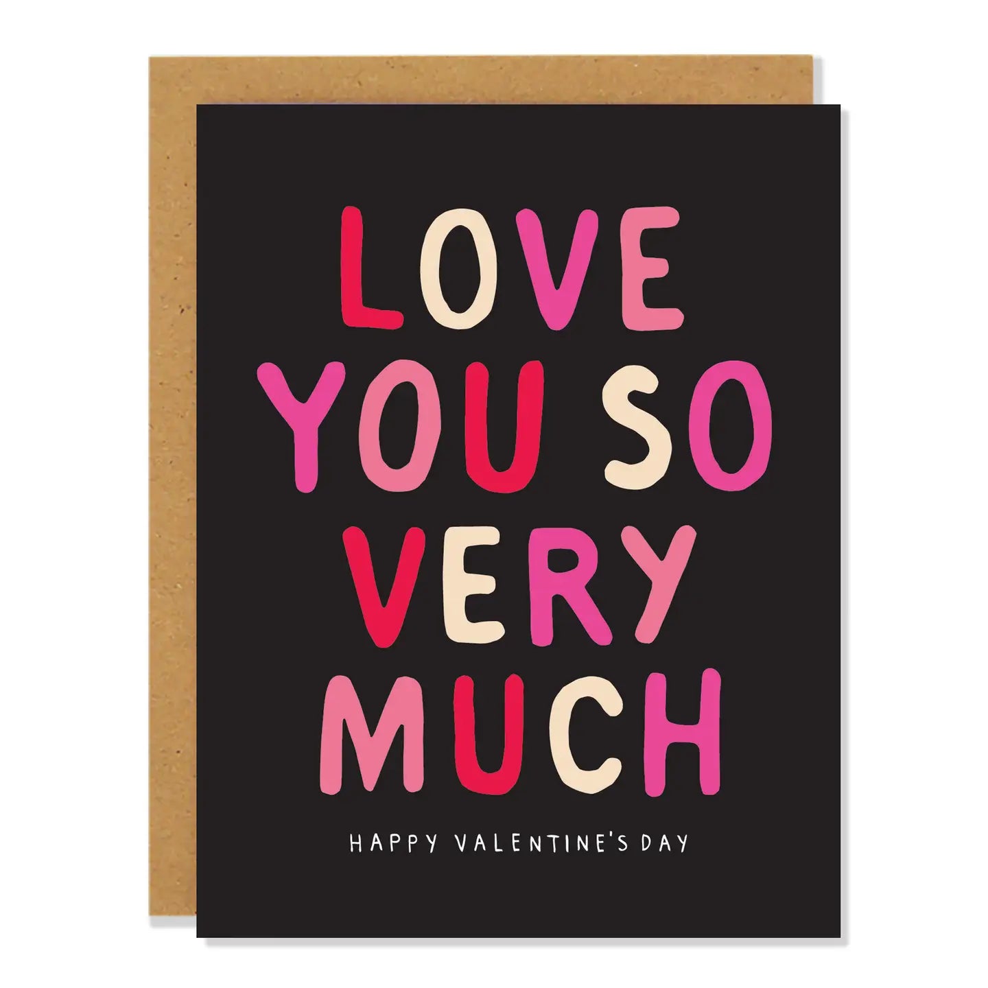 Badger & Burke Greeting Card - Love You Valentine