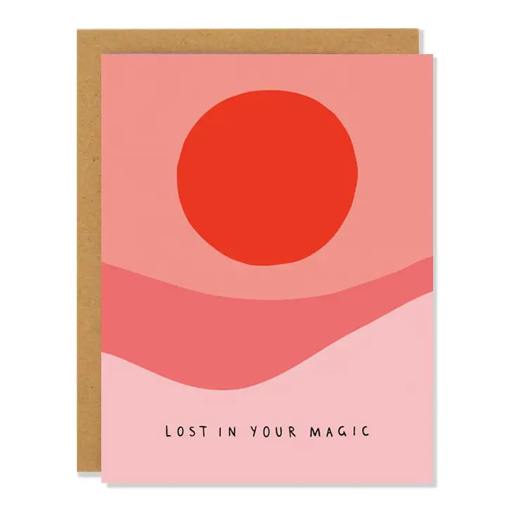 Badger & Burke Greeting Card - Lost In Your Magic
