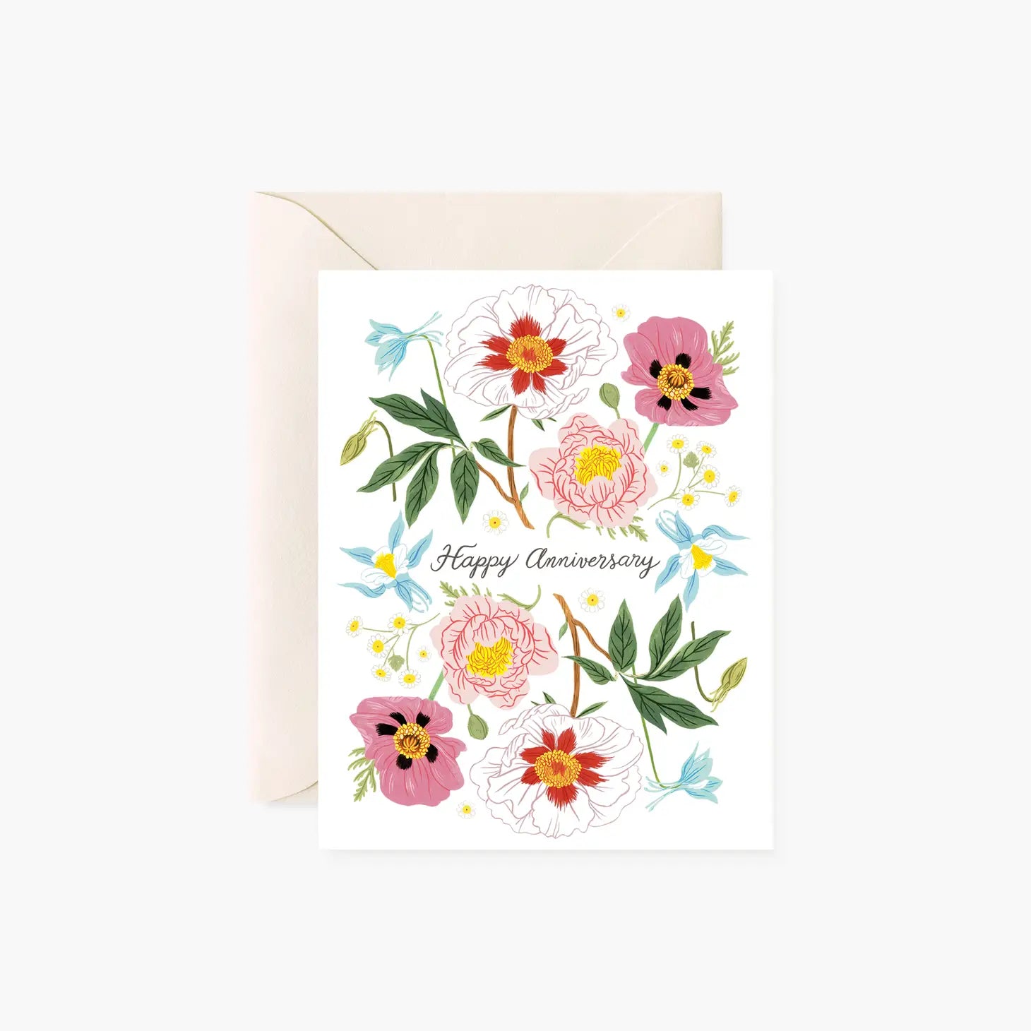 Botanica Paper Co. Greeting Card - Floral Anniversary