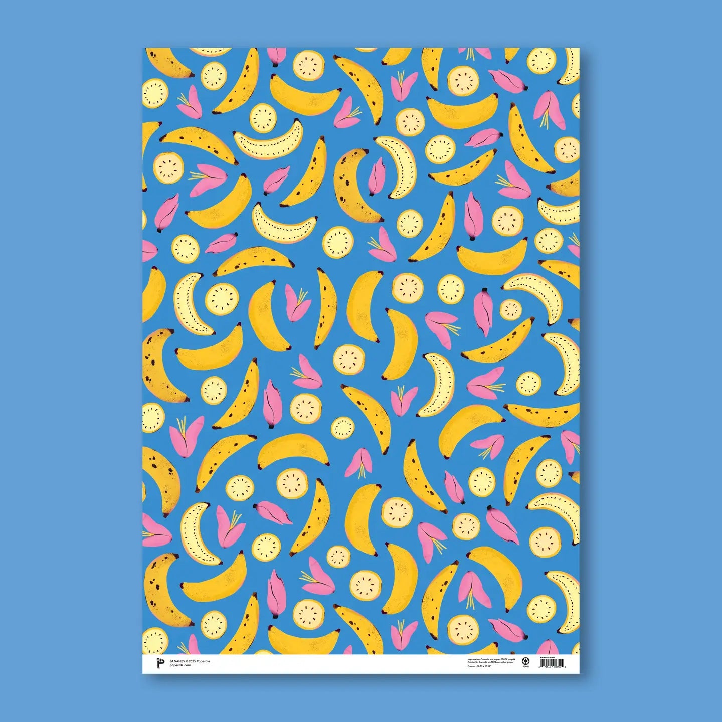 Wrapping Sheet - Bananas
