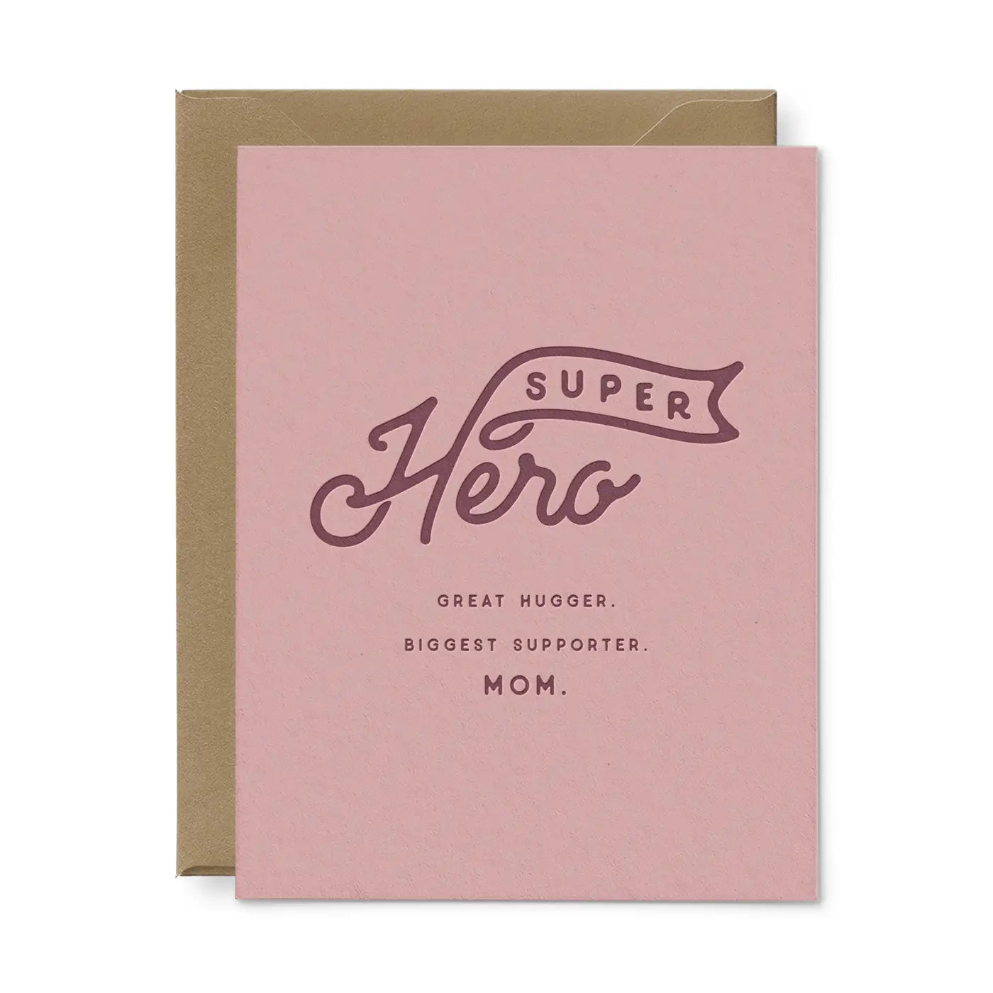 Greeting Card - Super Hero Mother