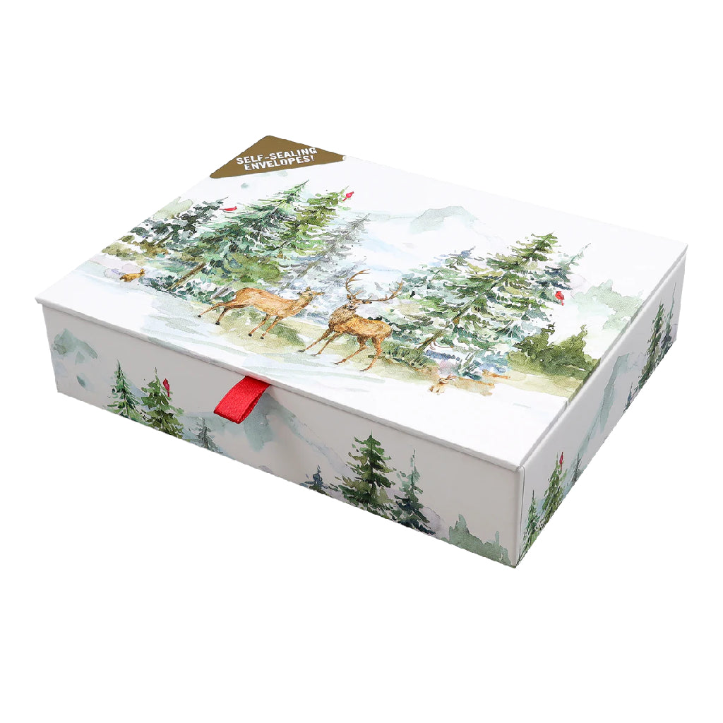 Peter Pauper Press Winter Wonderland Deluxe Boxed Holiday Cards