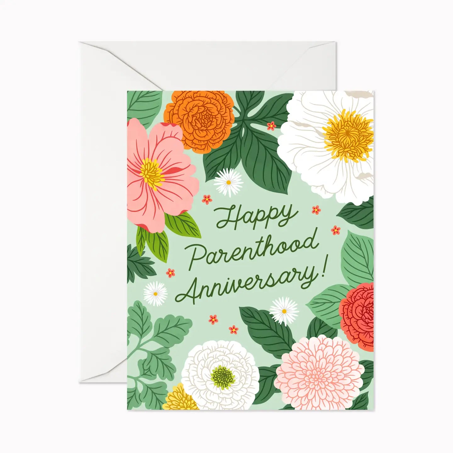 Linden Paper Co. Greeting Card - Happy Parenthood Anniversary