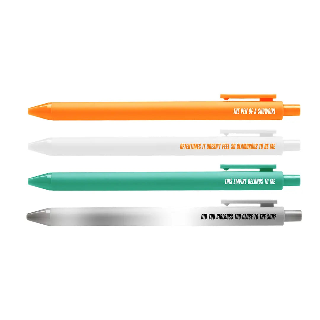 Gel Pen Set - Pens Of A Showgirl