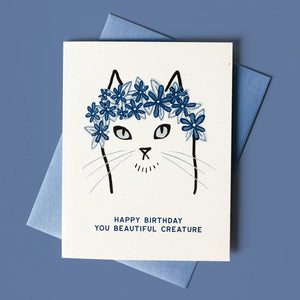 Bromstad Printing Greeting Card - Happy Birthday Beautiful Creature