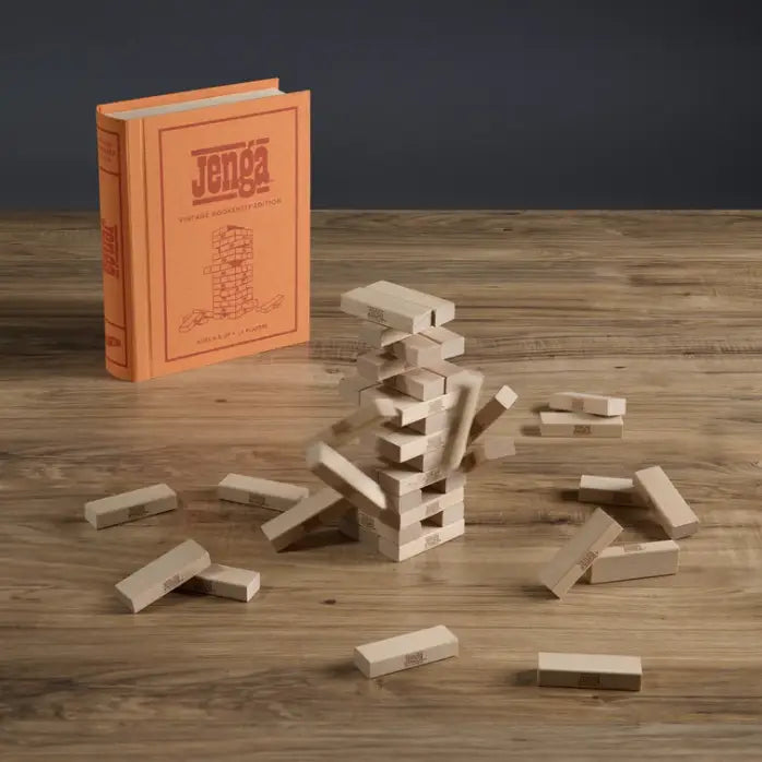 Vintage Bookshelf Game - Jenga