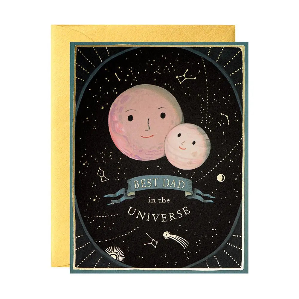 JooJoo Paper Greeting Card - Father's Day Universe