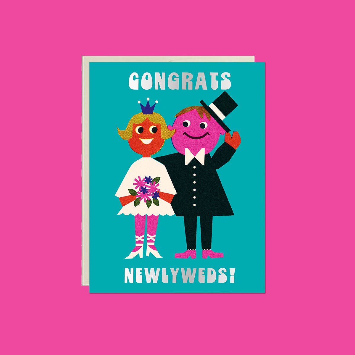 Greeting Card - Congrats Newlyweds!