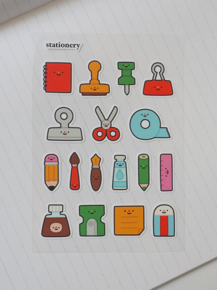 Sticker Sheet - Stationery – Duly Noted Stationery