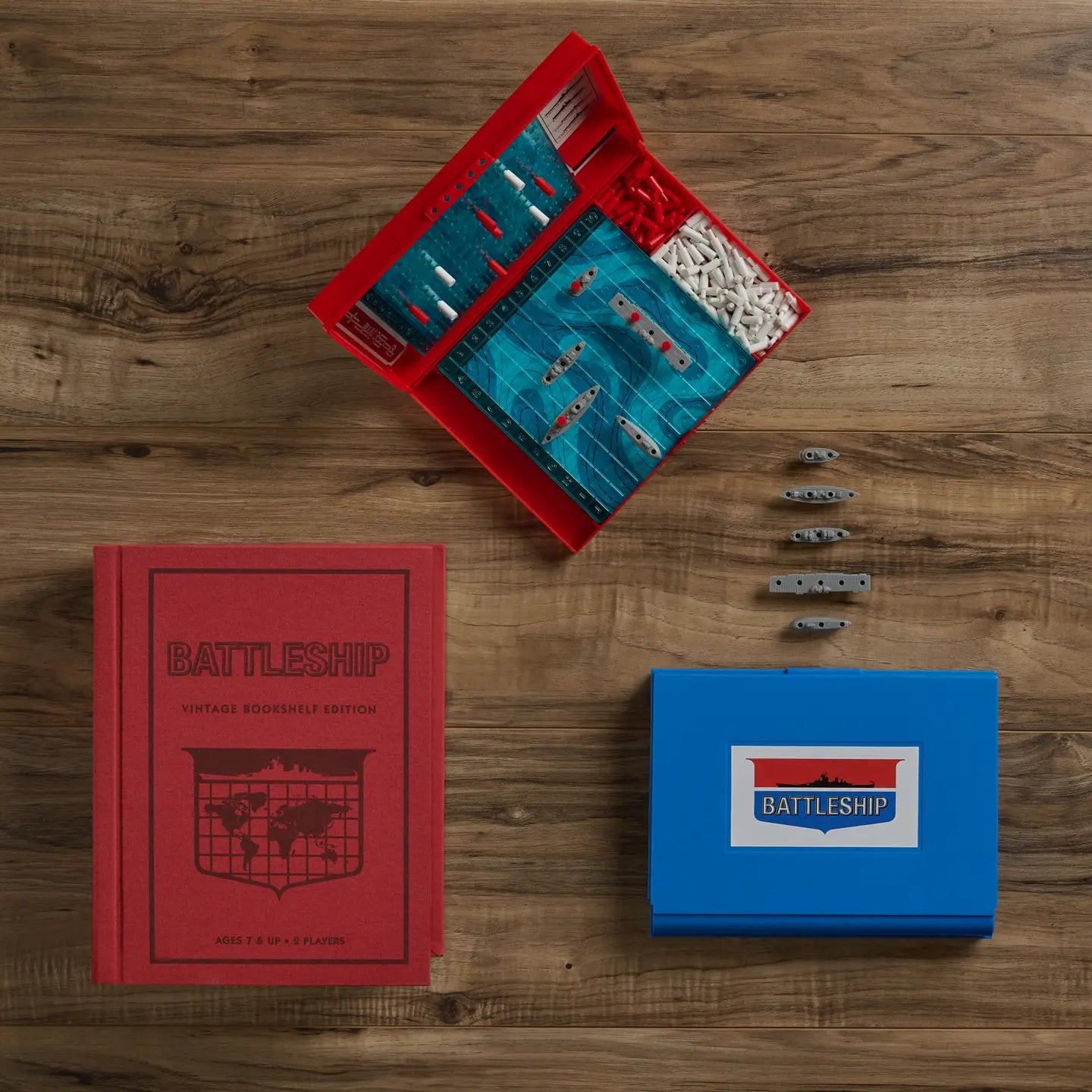 Vintage Bookshelf Game - Battleship