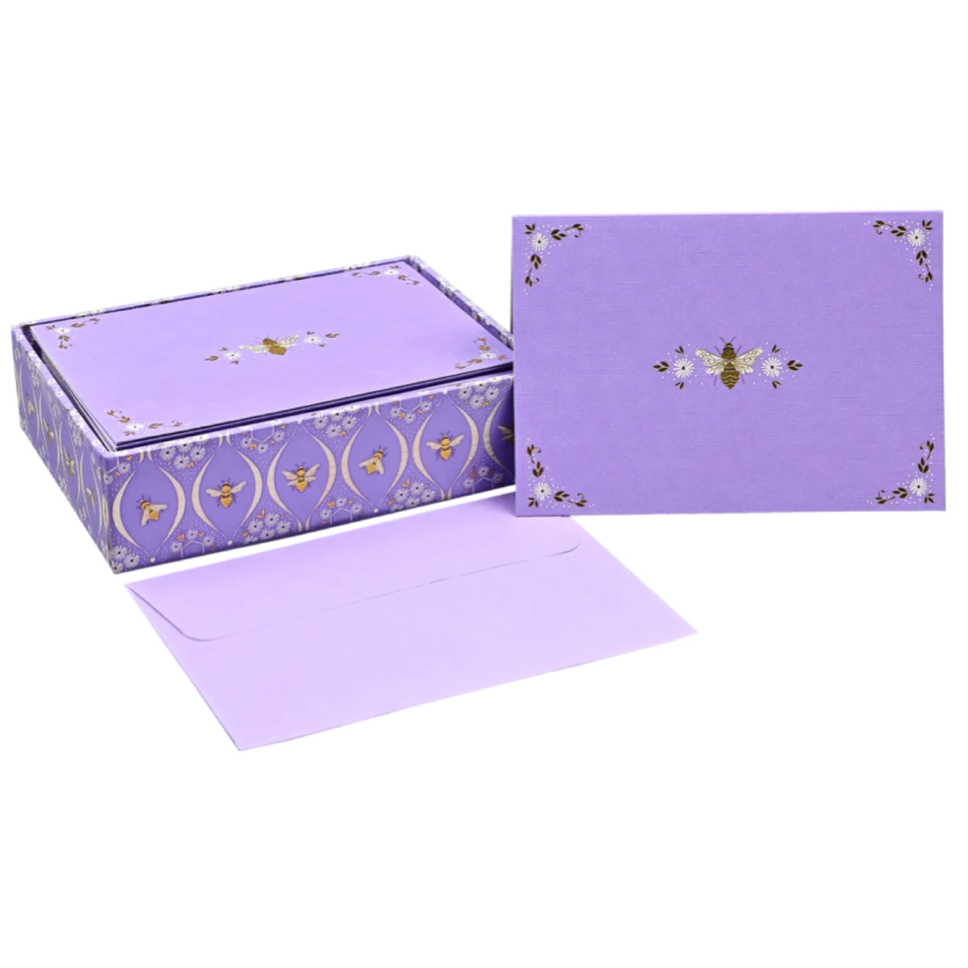 Peter Pauper Boxed Notes - Florentine Bees