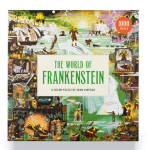 The World of Frankenstein 1000 Piece Puzzle
