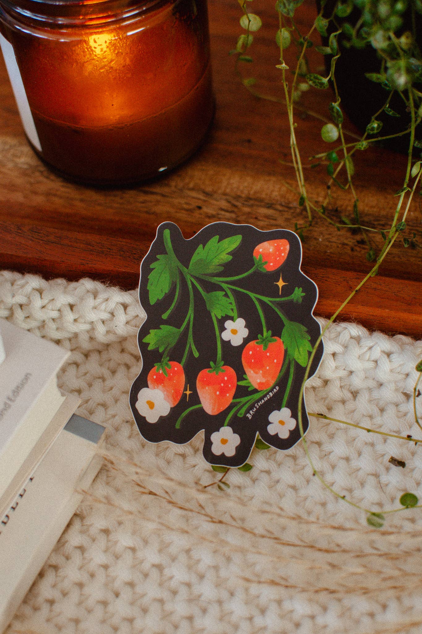 Sticker - Wild Strawberries