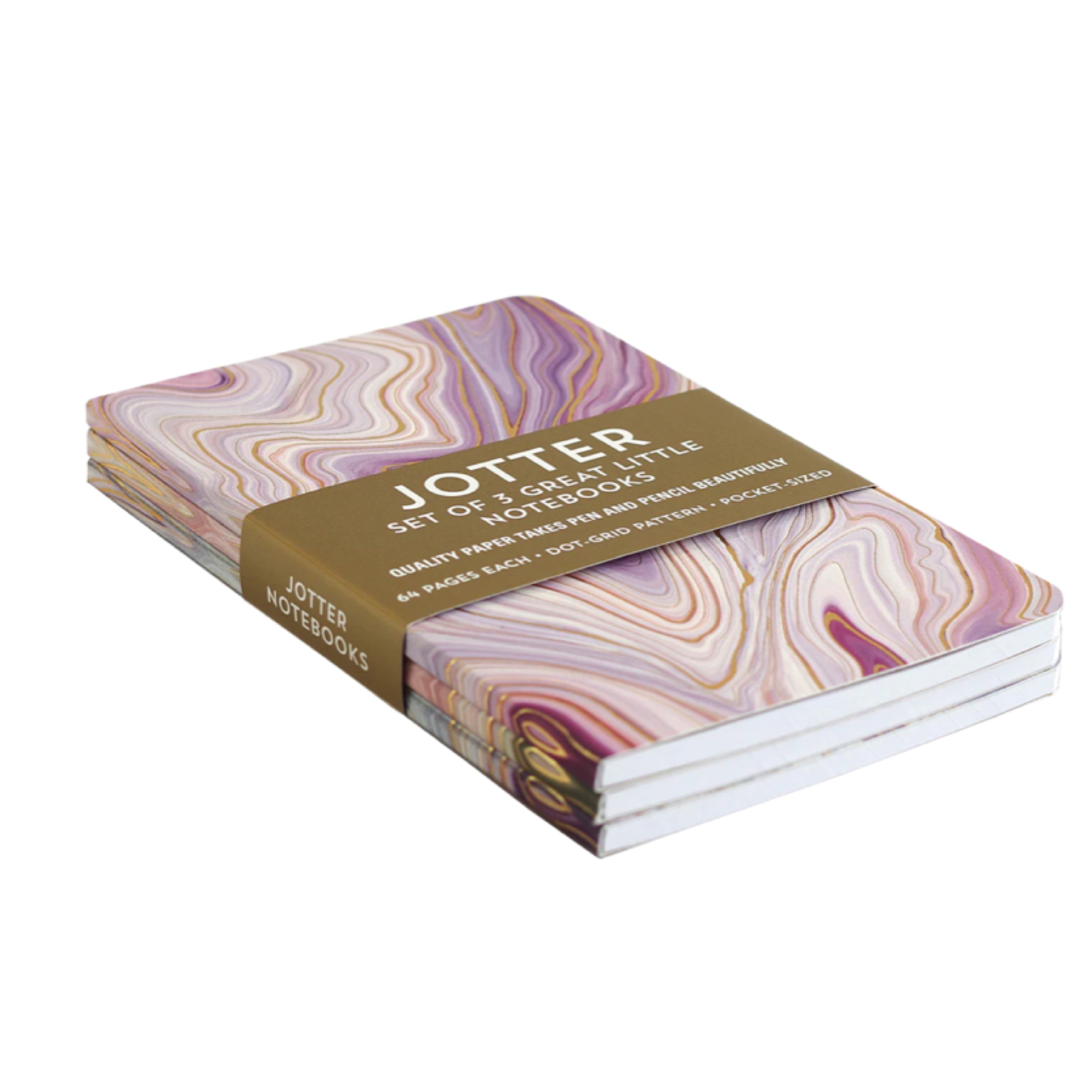 Notebook Jotter Mini 3 Pack - Agate