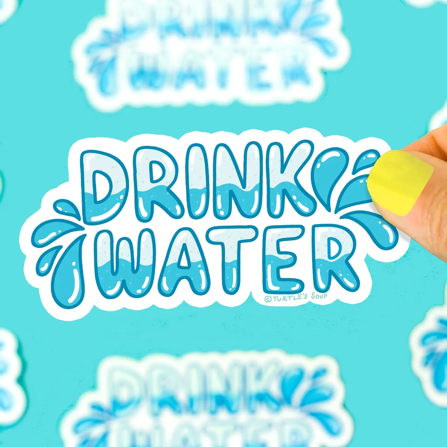 Sticker - Drink Water