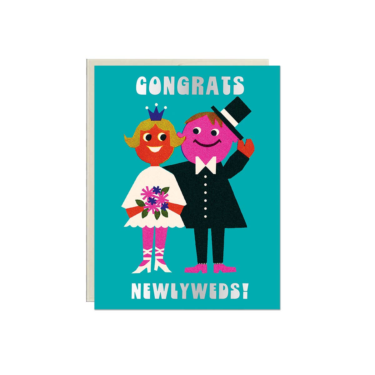 Greeting Card - Congrats Newlyweds!