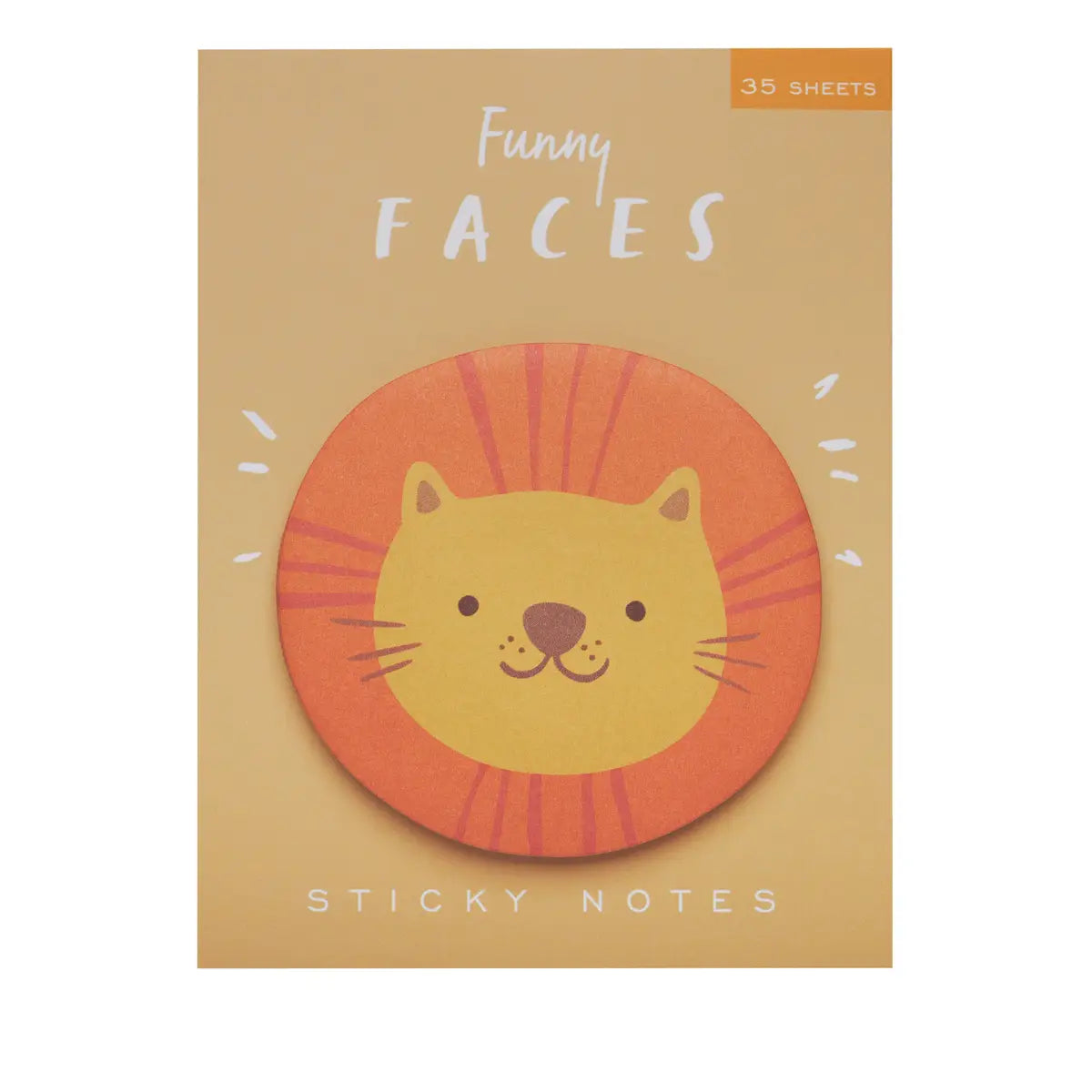 Sticky Notes - Funny Faces Lion