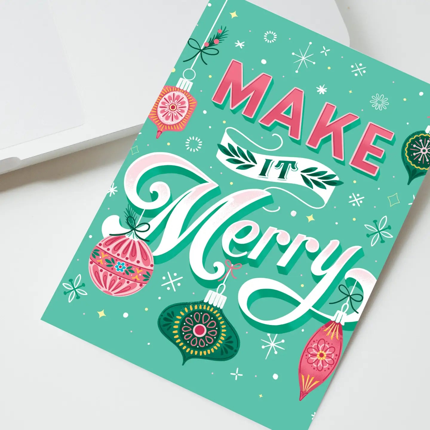 Greeting Card - Make It Merry
