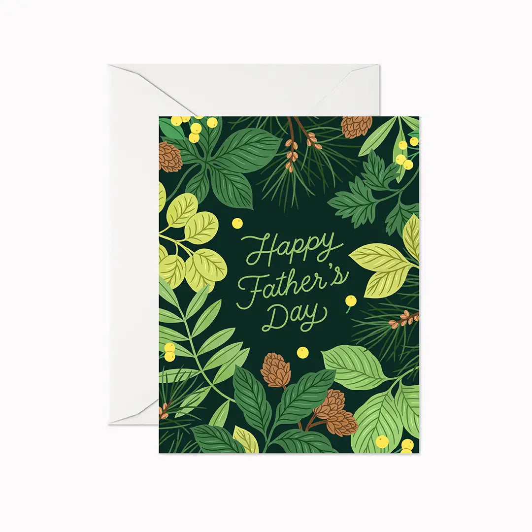 Linden Paper Co. Greeting Card - Father's Day Forest