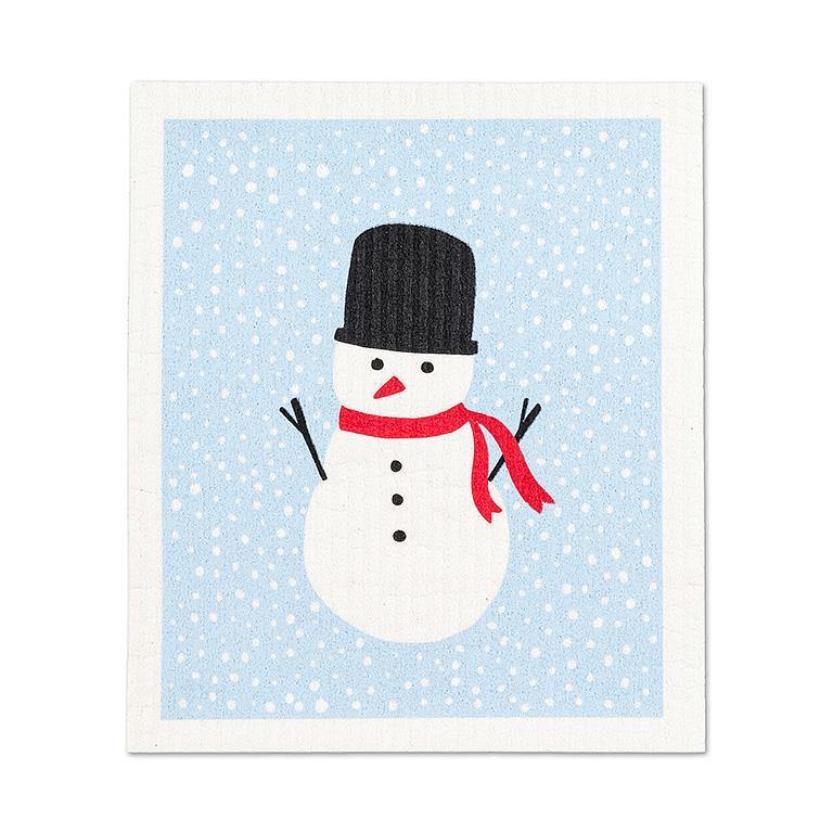 Swedish Dishcloths - Snowman