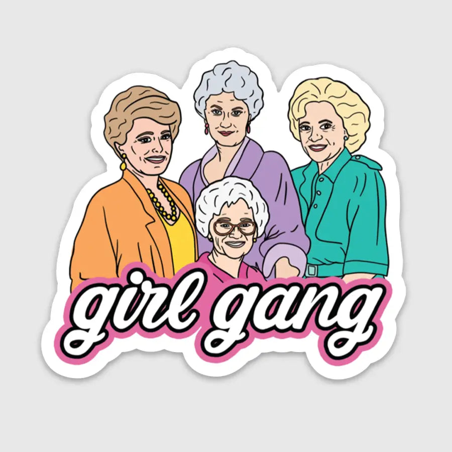 Sticker - Golden Girl Gang