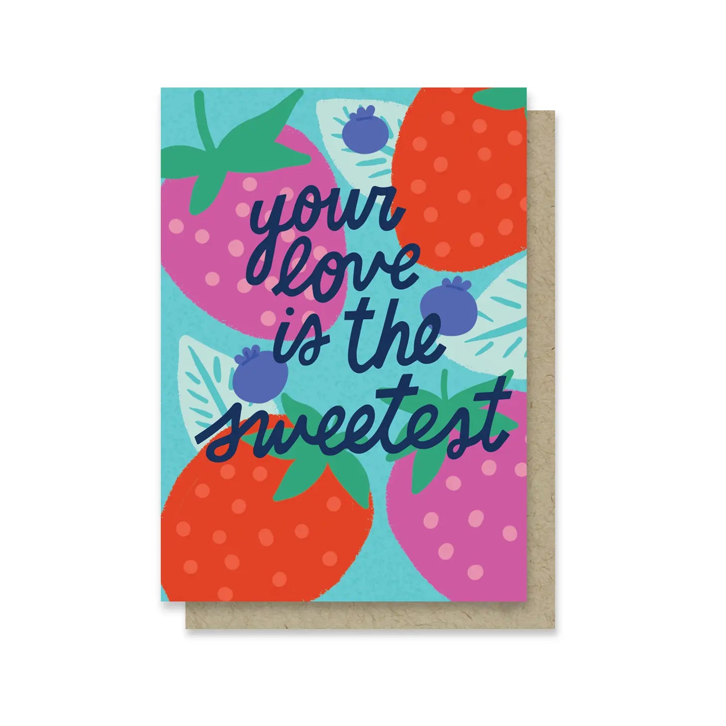 Paper Parasol Press Greeting Card - Mini Sweetest Love