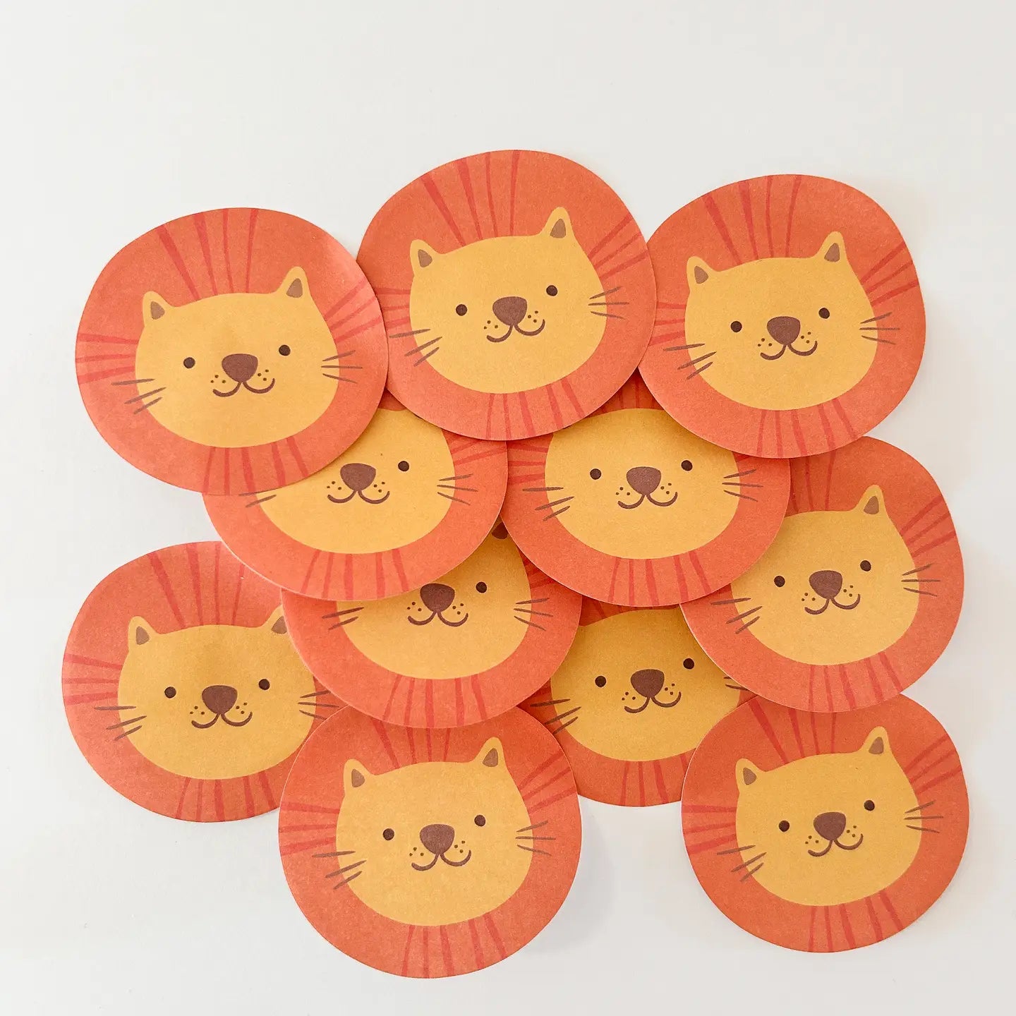 Sticky Notes - Funny Faces Lion