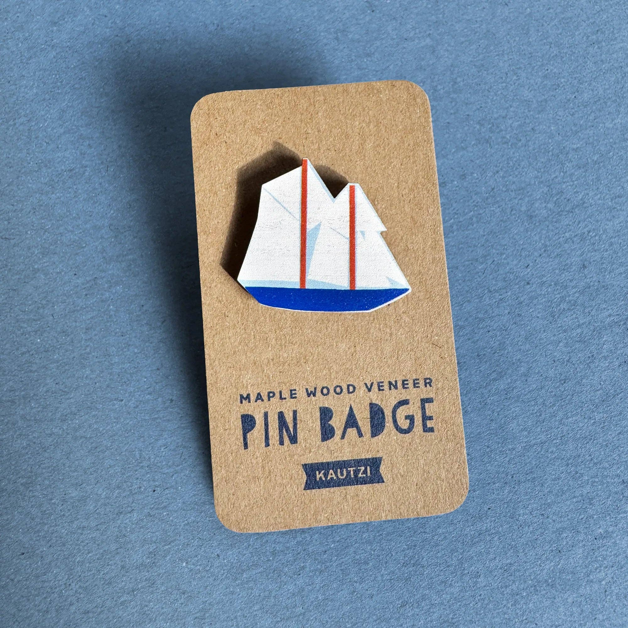 Wooden Pin - Boat