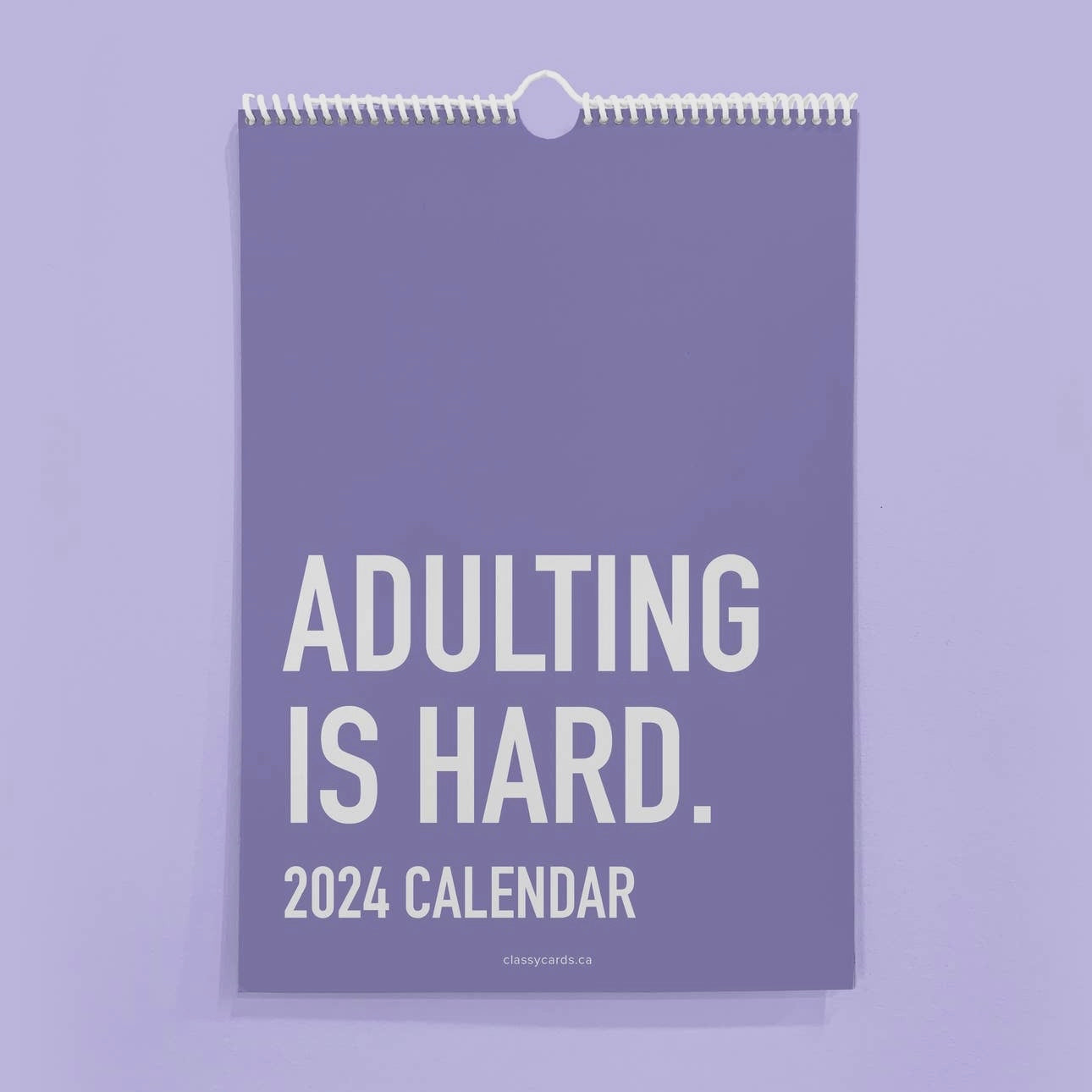 Classy Cards 2024 Calendar - Adulting