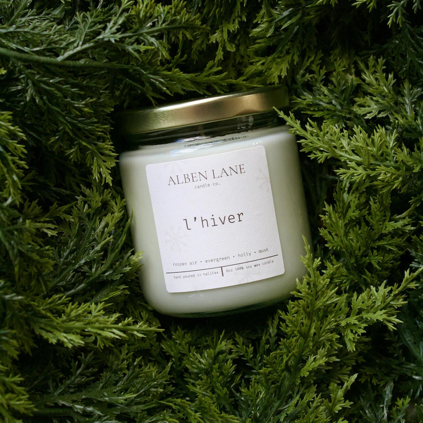 Alben Lane Candle Co. Jar Candle - L’Hiver
