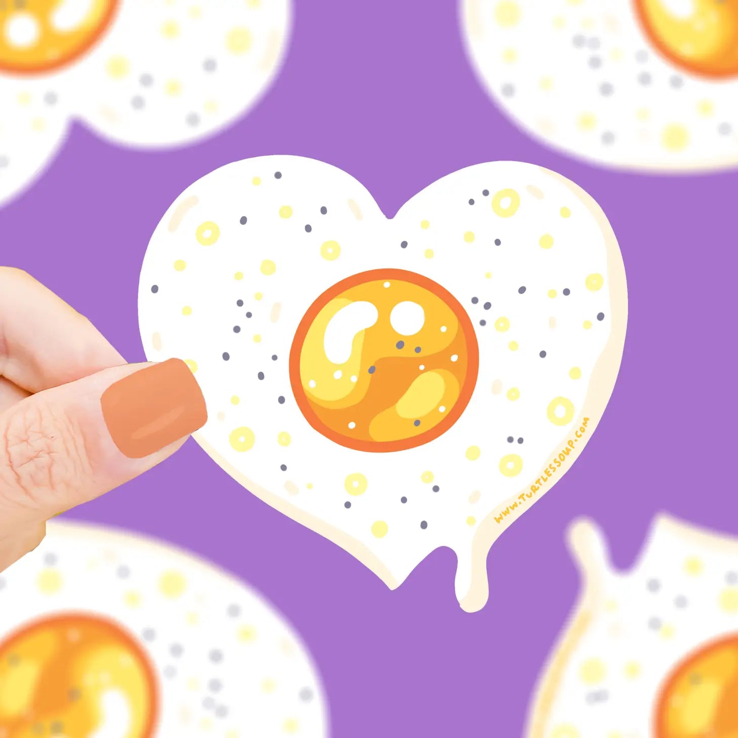 Sticker - Fried Egg Heart
