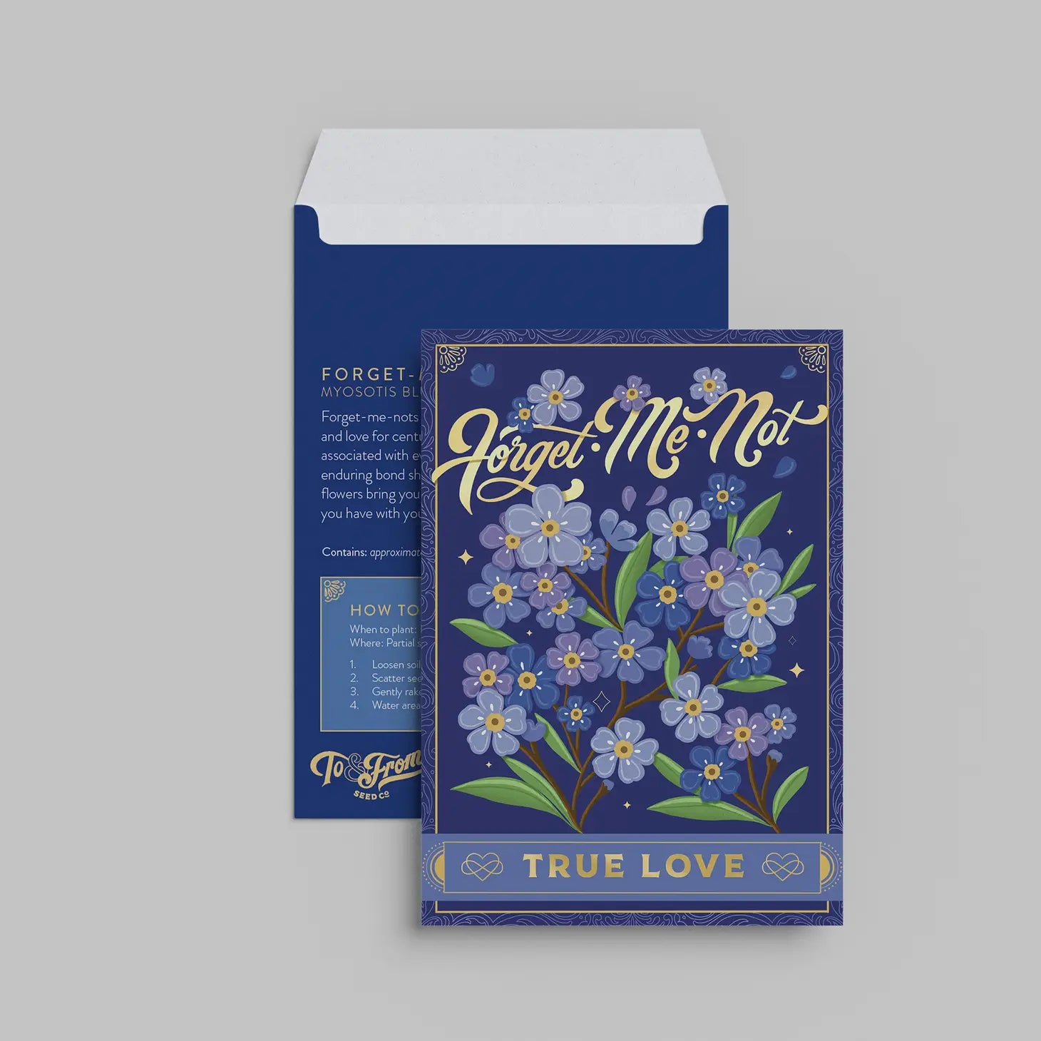Seed Packet - Forget-Me-Not