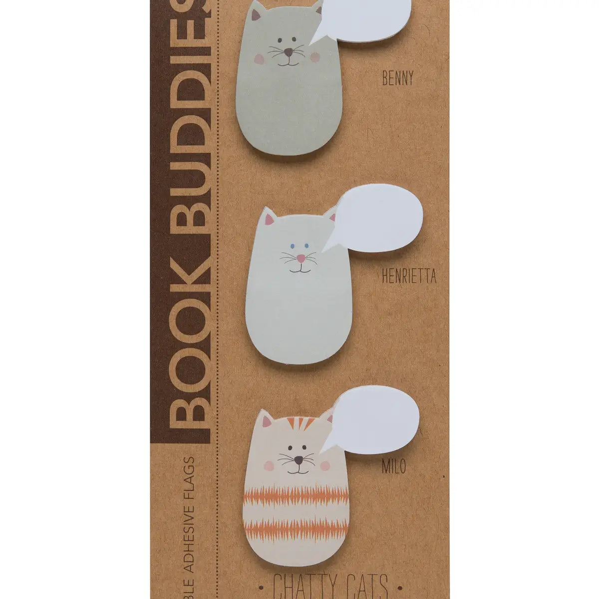 Book Buddies Page Flags - Chatty Cats etc