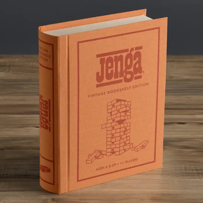 Vintage Bookshelf Game - Jenga