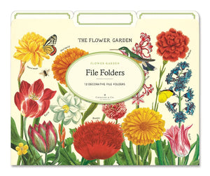 Flower Garden File Folders
