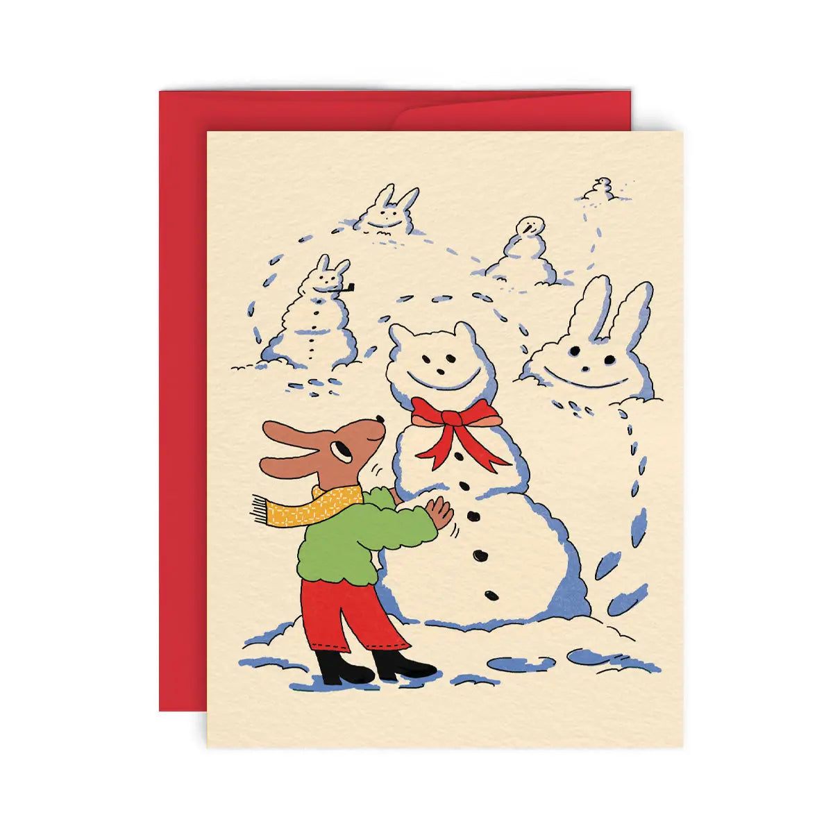 Paperole Greeting Card - Joie D’Hiver