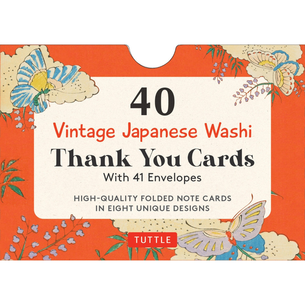 Boxed Notes - Thank You Vintage Japanese Washi
