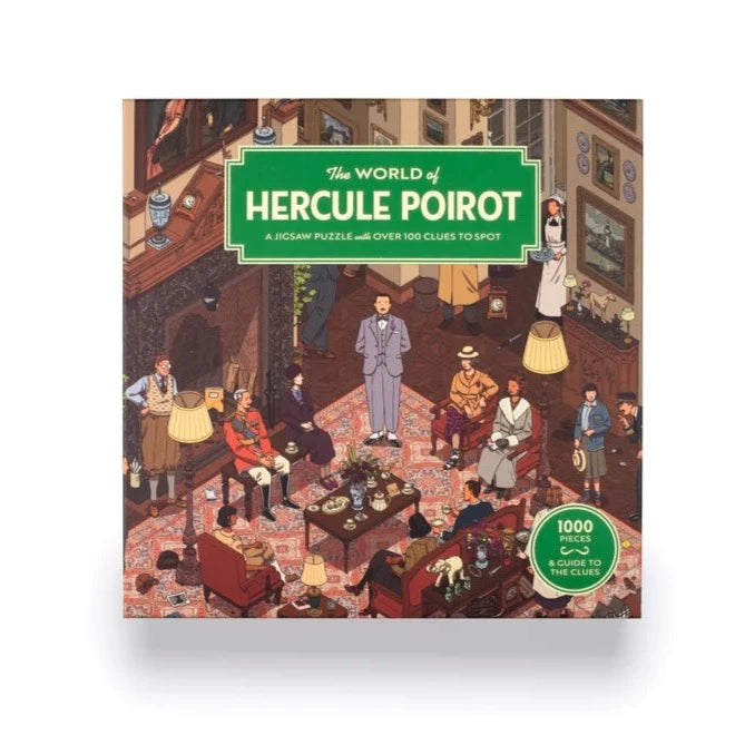 The World of Hercule Poirot 1000 Piece Puzzle!
