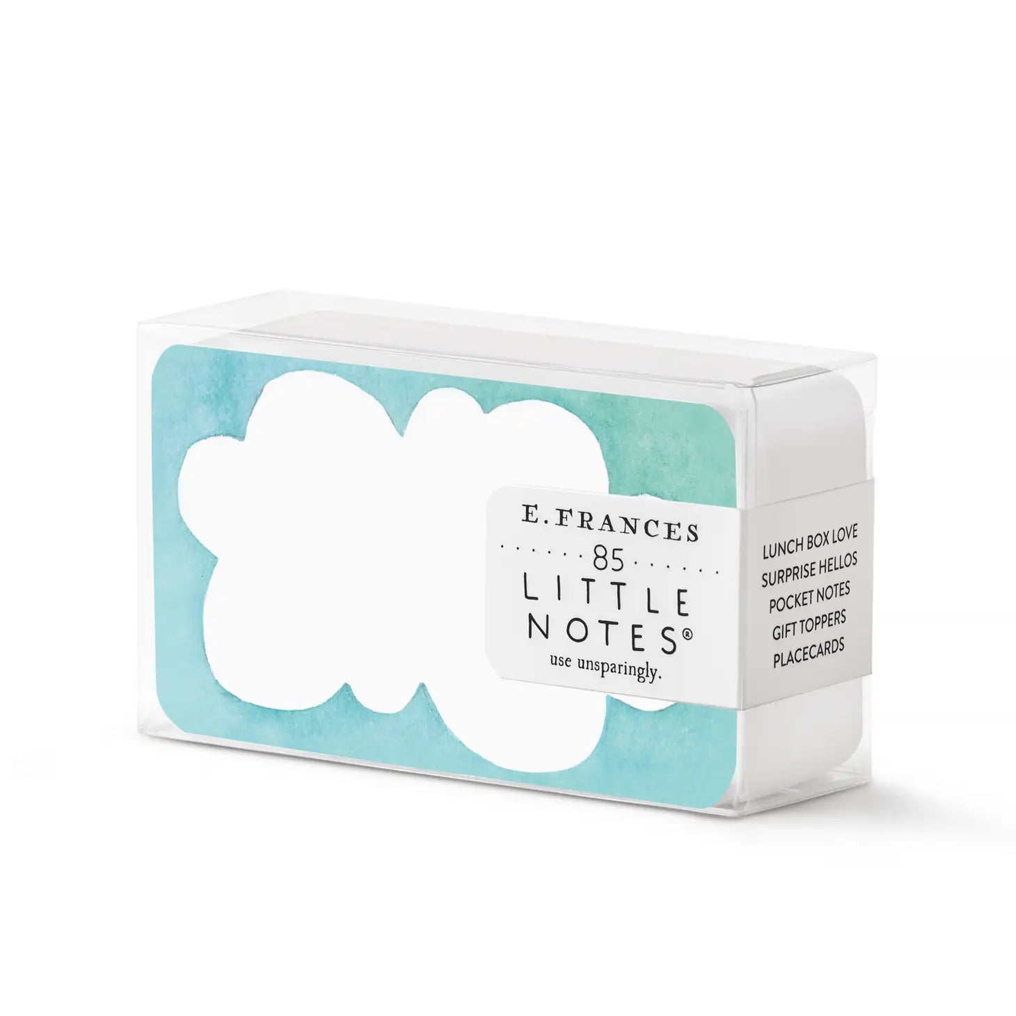 E Frances Boxed Little Notes - Cloud
