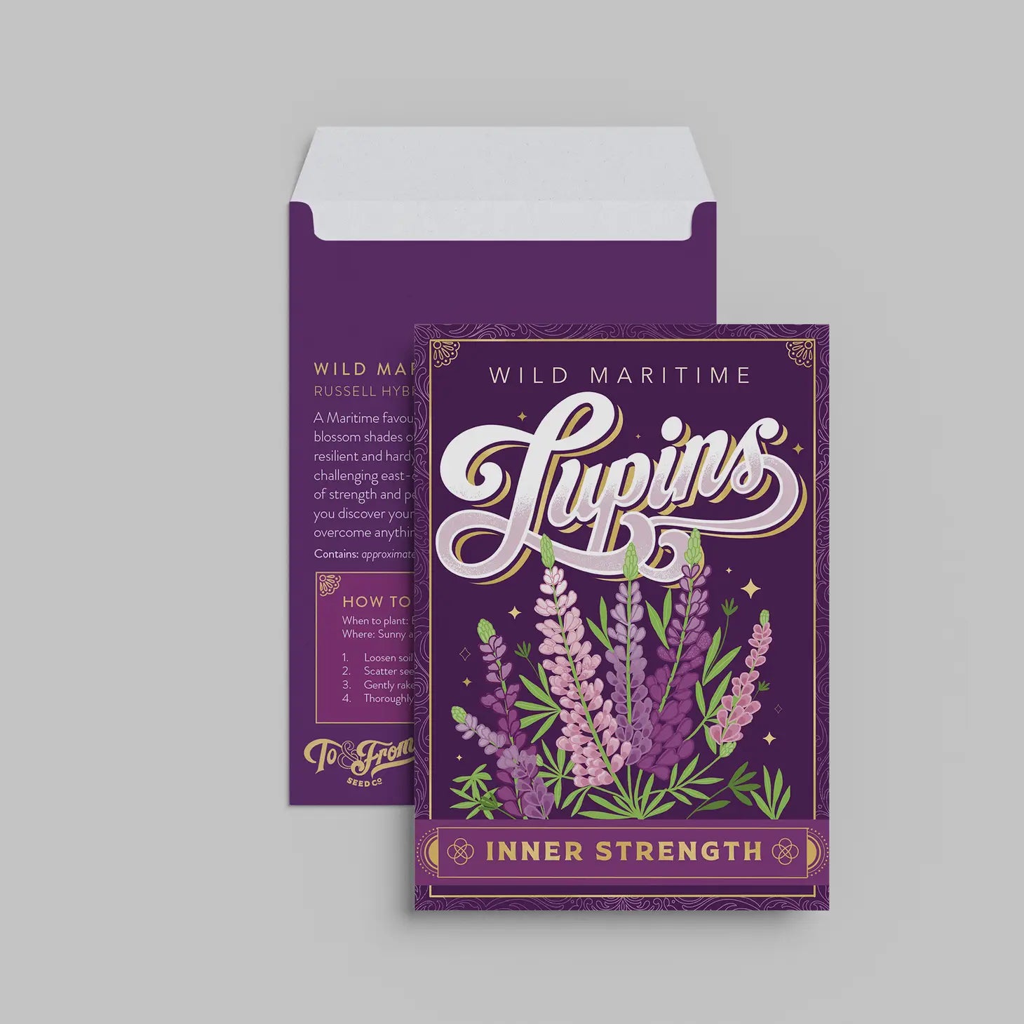 Seed Packet - Lupins