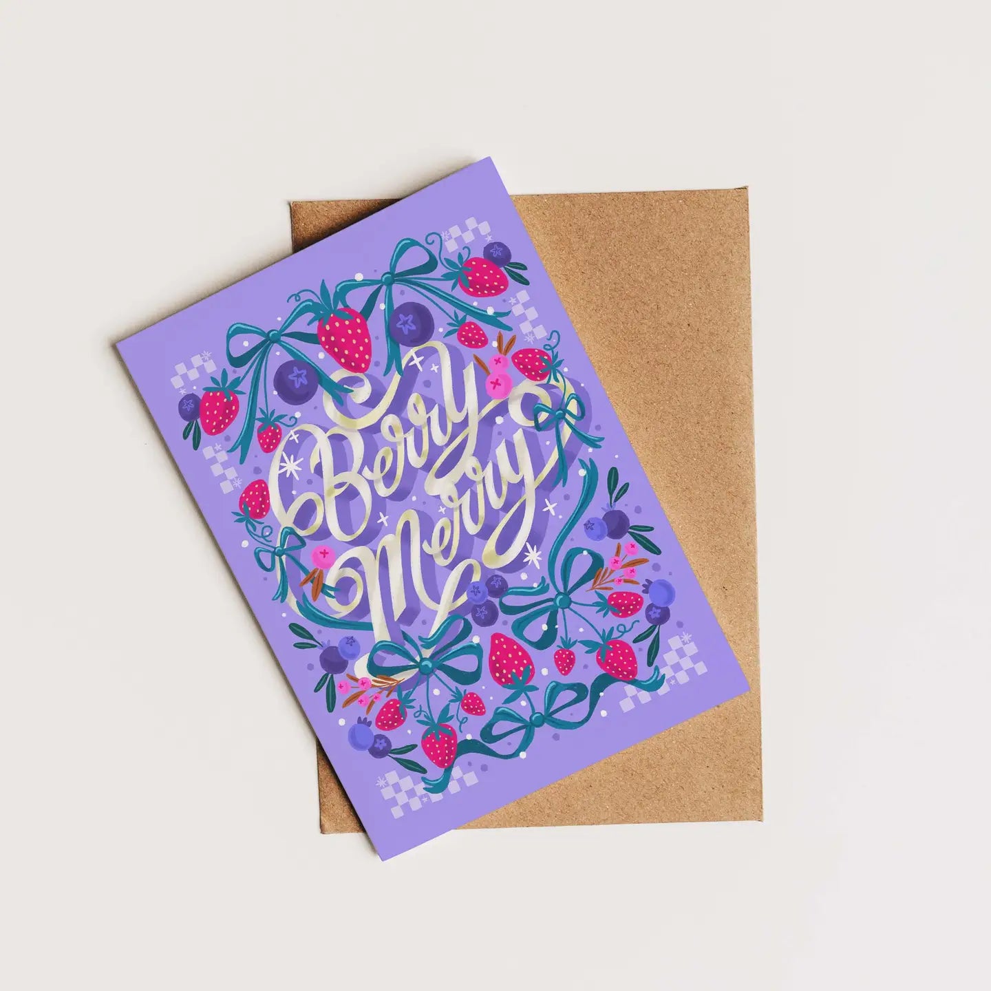 Greeting Card - Berry Merry