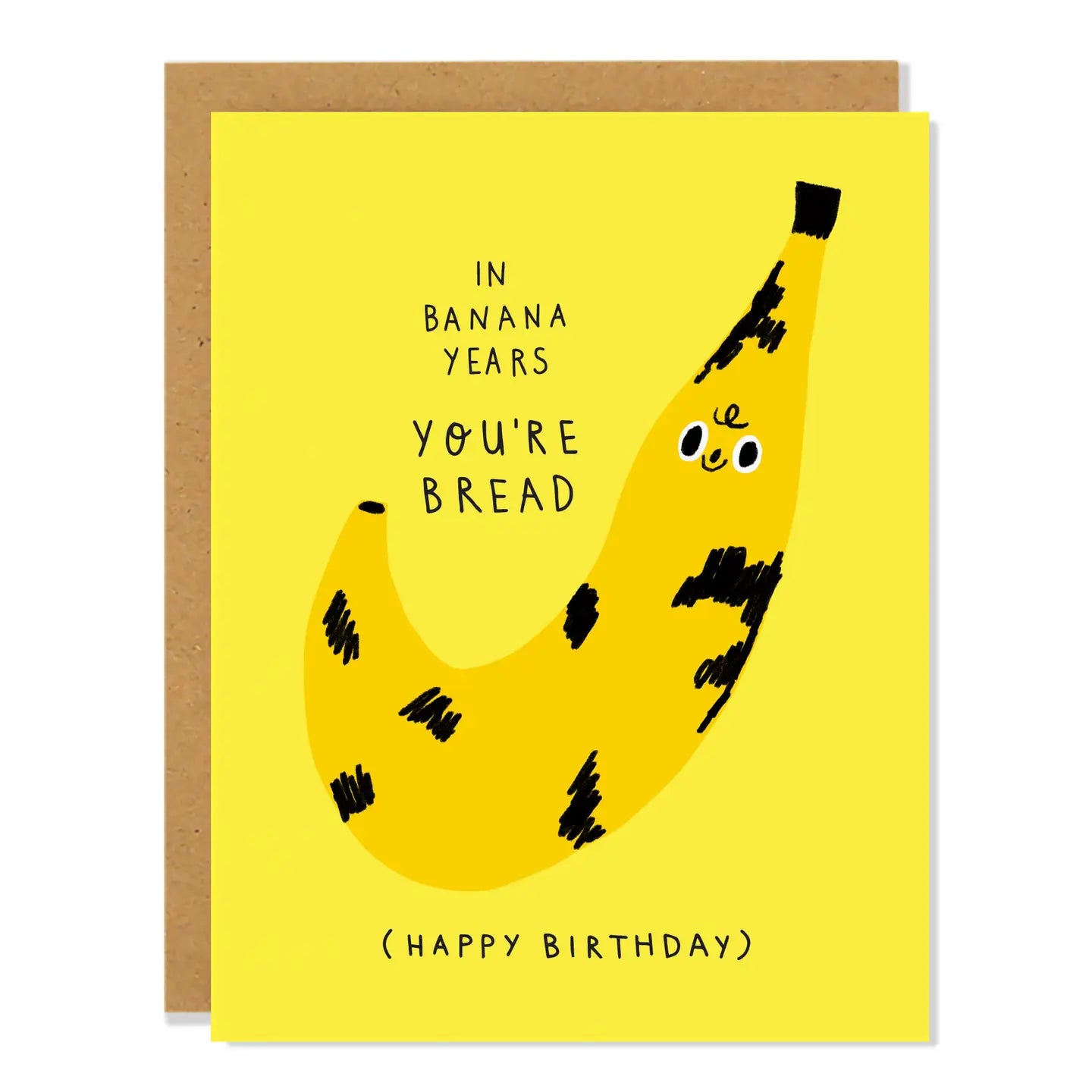 Badger & Burke Greeting Card - Banana Bread