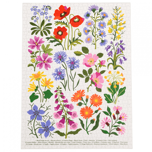 Wild Flowers 1000 Piece Puzzle
