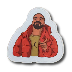 Sticker - Drake – Duly Noted Stationery