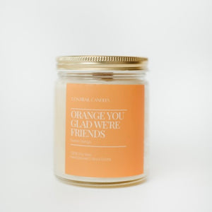 Contrail Candles Soy Candle - Orange You Glad